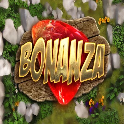 Bonanza online game logo by Big Time Gaming on whamoocasino.es