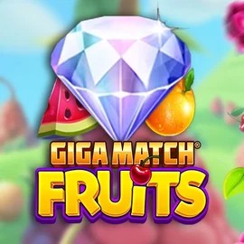 Giga Match Fruits slot visual from RubyPlay available on whamoocasino.es