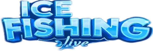 Ice Fishing Live game by Evolution – logo hosted on Whamoo Casino