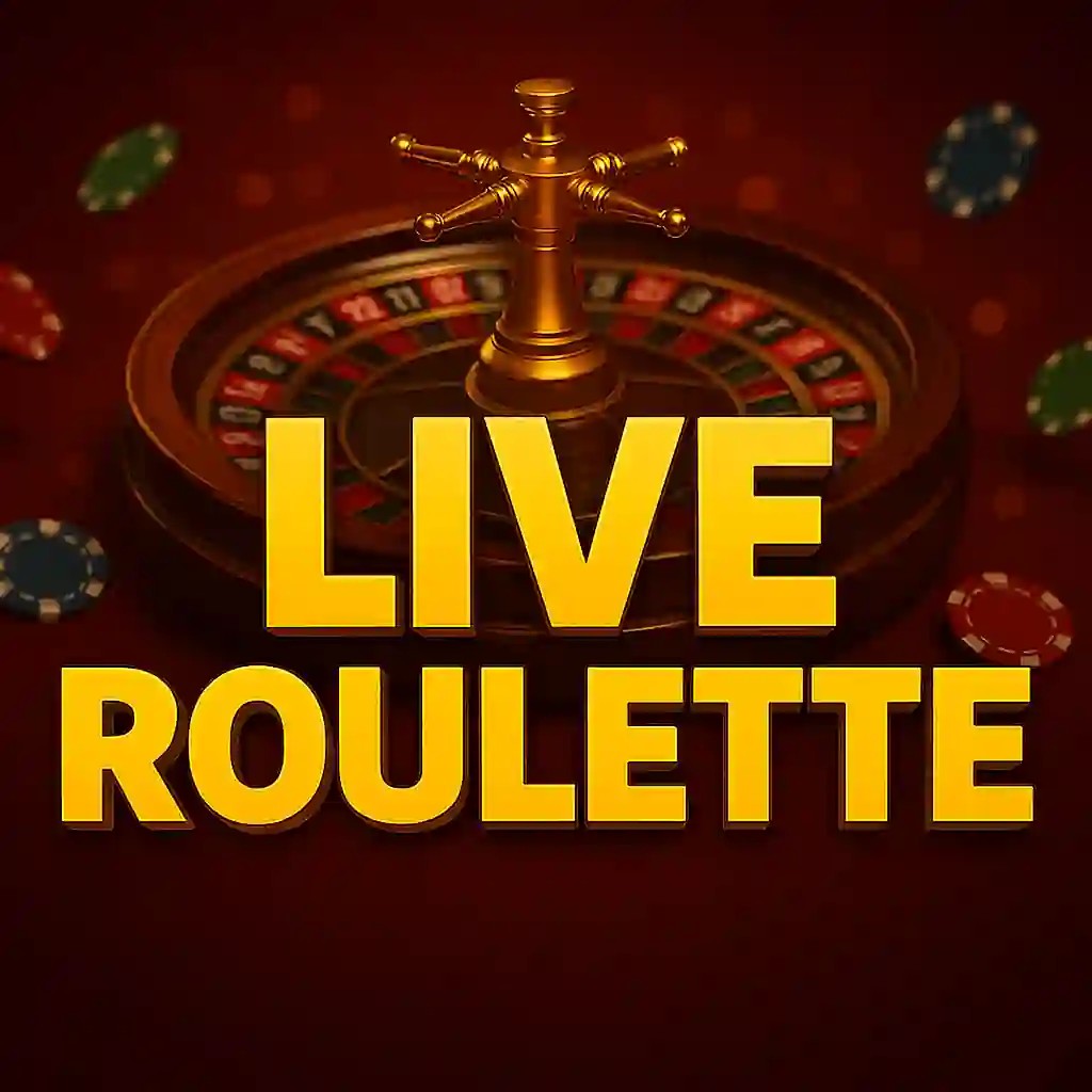Enjoy Live Roulette by Evolution – logo hosted on whamoocasino.es