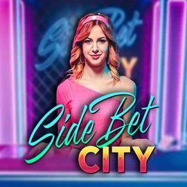 Side Bet City logo by Evolution at Whamoo Casino