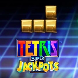 Tetris Super Jackpots casino game by WMS – featured logo at Whamoo Casino